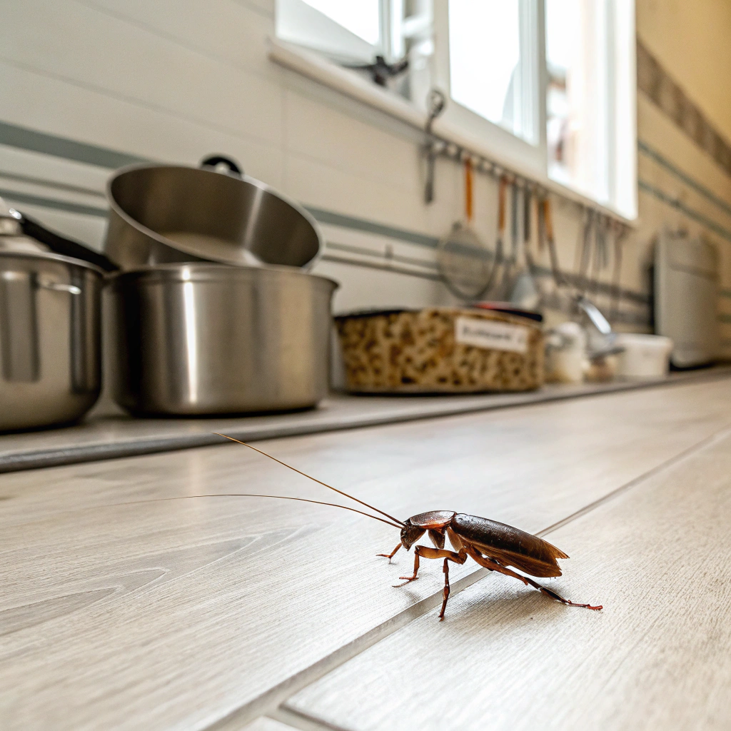 Targeted cockroach elimination and kitchen prevention treatment