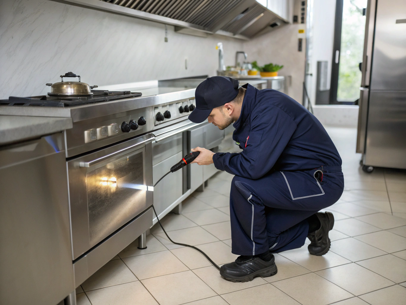 HACCP compliant pest management in a commercial kitchen
