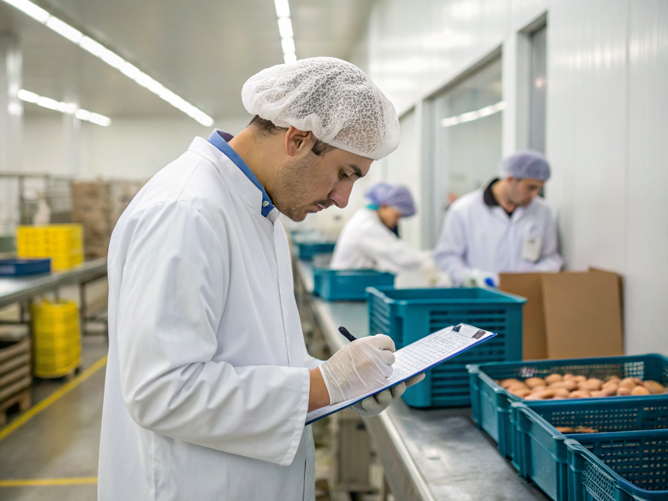 HACCP certified sanitation and pest inspection in a commercial food facility